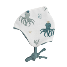 Bindemütze Küstenkind Oktopus (mint)